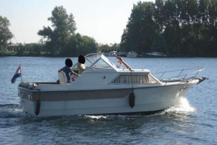 Marco 720 motorboot polyester diesel (2004) weekendkruiser compleet uitgerust